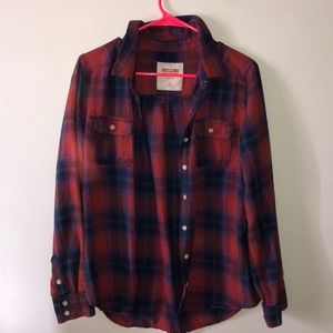 Faded Flannel Shirt